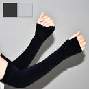 アームカバー アームカバー 接触冷感 冷感アームカバー 接触冷感アームカバー UVカット uv対策 紫外線カット 暑さ対策 レディース メンズ 指なし ロング 伸縮 冷感 ぼん家具