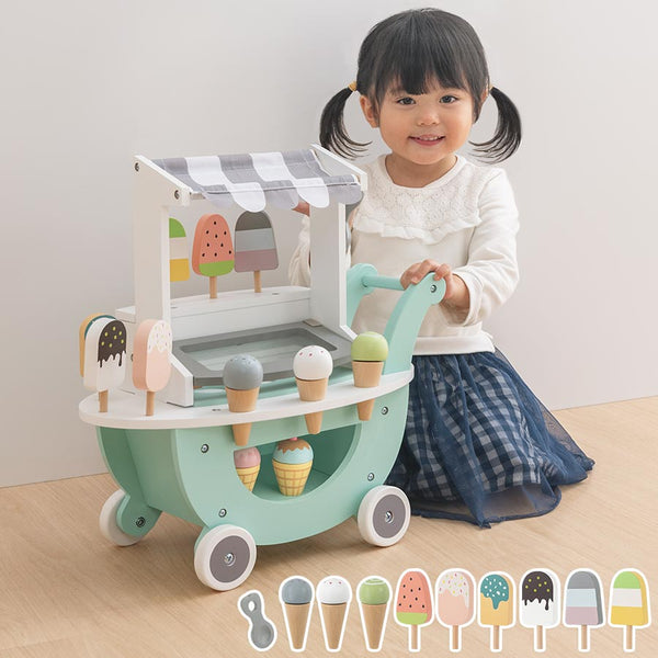 アイス屋さんカート キャスター付き