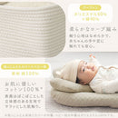 クーファン〔3点セット〕 ベビークーファン おしゃれ クーファン かご ベビー ベビーベッド 持ち運び ゆりかご 赤ちゃん 綿100％ イブル 抱っこ布団 ベビー枕 洗える 3点セット ぼん家具