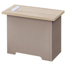 ルーターボックス〔小〕 ルーターボックス コンセント付き 小型 韓国インテリア グレージュ 収納 PUTUPUTU