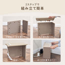 ルーターボックス〔小〕 ルーターボックス コンセント付き 小型 韓国インテリア グレージュ 収納 PUTUPUTU