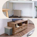 ルーターボックス〔小〕 ルーターボックス コンセント付き 小型 韓国インテリア グレージュ 収納 PUTUPUTU