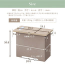 ルーターボックス〔小〕 ルーターボックス コンセント付き 小型 韓国インテリア グレージュ 収納 PUTUPUTU