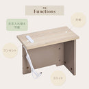 ルーターボックス〔小〕 ルーターボックス コンセント付き 小型 韓国インテリア グレージュ 収納 PUTUPUTU