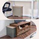 ルーターボックス〔大〕 ルーターボックス コンセント付き 韓国インテリア グレージュ  コード 収納 PUTUPUTU