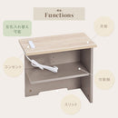 ルーターボックス〔大〕 ルーターボックス コンセント付き 韓国インテリア グレージュ  コード 収納 PUTUPUTU