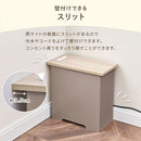 ルーターボックス〔大〕 ルーターボックス コンセント付き 韓国インテリア グレージュ  コード 収納 PUTUPUTU