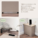 ルーターボックス〔大〕 ルーターボックス コンセント付き 韓国インテリア グレージュ  コード 収納 PUTUPUTU