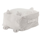 クッションになる布団収納ケース〔アニマル〕 布団収納袋 クッション 収納ケース クッションカバー おしゃれ 圧縮袋 布団入れ 洗える 隠しファスナー 取っ手 動物 アニマル 猫耳 しっぽ付き ぼん家具