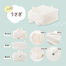 クッションになる布団収納ケース〔アニマル〕 布団収納袋 クッション 収納ケース クッションカバー おしゃれ 圧縮袋 布団入れ 洗える 隠しファスナー 取っ手 動物 アニマル 猫耳 しっぽ付き ぼん家具