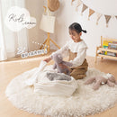 クッションになる布団収納ケース〔アニマル〕 布団収納袋 クッション 収納ケース クッションカバー おしゃれ 圧縮袋 布団入れ 洗える 隠しファスナー 取っ手 動物 アニマル 猫耳 しっぽ付き ぼん家具