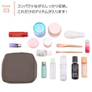 laborioコスメポーチ 化粧ポーチ コスメポーチ メイクポーチ トラベルポーチ 旅行ポーチ コスメ 化粧品 リップ ケース 小物入れ 自立 メイク ガジェット 収納 小さい Laborio