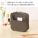 laborioコスメポーチ 化粧ポーチ コスメポーチ メイクポーチ トラベルポーチ 旅行ポーチ コスメ 化粧品 リップ ケース 小物入れ 自立 メイク ガジェット 収納 小さい Laborio