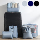 laborioトラベルポーチ〔6点セット〕 トラベルポーチ 6点セット 旅行ポーチ トラベルバッグ 軽量 メッシュポーチ シューズバッグ ポーチ 巾着 化粧ポーチ 薄型 靴 衣類 収納袋 小分け 収納 Laborio