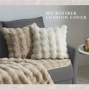 クッションカバー クッションカバー 45×45cm クッション カバー ファー ふわふわ ファークッションカバー おしゃれ フェイクファー もこもこ あったか 洗える 無地 ぼん家具
