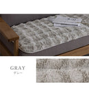 ソファカバー〔70×120cm〕 ソファカバー 3人掛け 70×120cm ソファーカバー ファー ふわふわ ソファーパッド おしゃれ かけるだけ 座面パッド フェイクファー あったか 洗える ぼん家具