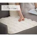 ソファカバー〔70×120cm〕 ソファカバー 3人掛け 70×120cm ソファーカバー ファー ふわふわ ソファーパッド おしゃれ かけるだけ 座面パッド フェイクファー あったか 洗える ぼん家具