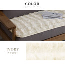 ソファカバー〔70×150cm〕 ソファカバー 4人掛け 70×150cm ソファーカバー ファー ふわふわ ソファーパッド おしゃれ かけるだけ 座面パッド フェイクファー あったか 洗える ぼん家具