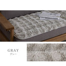 ソファカバー〔70×150cm〕 ソファカバー 4人掛け 70×150cm ソファーカバー ファー ふわふわ ソファーパッド おしゃれ かけるだけ 座面パッド フェイクファー あったか 洗える ぼん家具