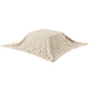 こたつ布団〔190×190cm〕 こたつ布団 正方形 ファー こたつ掛け布団 190×190cm こたつ用掛け布団 ふわふわ 柔らか おしゃれ 北欧 韓国風 単品 フェイクファー あったか 洗える ぼん家具