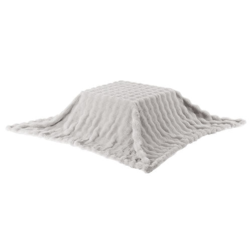 ホワイトファーこたつ 電源コード付き 【公式通販】