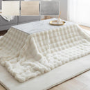 こたつ布団〔200×240cm〕 こたつ布団 長方形 ファー こたつ掛け布団 200×240cm こたつ用掛け布団 ふわふわ 柔らか おしゃれ 北欧 韓国風 単品 フェイクファー あったか 洗える ぼん家具