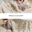 こたつ布団〔円形直径200cm〕 こたつ布団 円形 ファー こたつ掛け布団 直径200cm こたつ用掛け布団 ふわふわ 柔らか おしゃれ 北欧 韓国風 単品 フェイクファー あったか 洗える ぼん家具