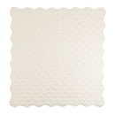 マルチケット〔190×190cm〕 ラグ ラグマット 洗える 2畳 マルチケット カーペット キルトラグ おしゃれ 190×190 北欧 丸洗い 正方形 フリル 花柄 ウェーブ オーナメント柄 ぼん家具