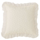 クッションカバー クッションカバー 45×45 北欧 おしゃれ 選べる2タイプ フリル 花柄 ウェーブ オーナメント柄 替えカバー シンプル かわいい 洗濯機 丸洗い 韓国風 ぼん家具