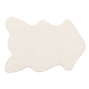 ラビットファー調アクセントラグ 100×70cm 韓国風 ラグ マット リビング ふわふわ センターラグ 柔らかい シンプル インテリアラグ ぼん家具