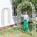 ローズアーチ バラアーチ ガーデンアーチ 大型 おしゃれ ローズアーチ アイアン 屋外 庭 園芸 ガーデニング ゲート クレマチス diy スチール 白 黒 ぼん家具