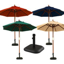 パラソルセット　210cm〔ベース22kg〕 ガーデン パラソル セット 家具 おしゃれ 北欧風 屋外 アウトドア ぼん家具