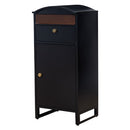 宅配ボックス 宅配ボックス ポスト 郵便受け 一戸建て ポスト一体型 大容量 置き配 置き型ポスト 盗難防止 ダイヤル錠 スタンドタイプ 縦型 大型 メールボックス ぼん家具