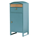 宅配ボックス 宅配ボックス ポスト 郵便受け 一戸建て ポスト一体型 大容量 置き配 置き型ポスト 盗難防止 ダイヤル錠 スタンドタイプ 縦型 大型 メールボックス ぼん家具