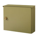 壁掛けポスト ポスト 郵便受け 壁掛けポスト ダイヤル式 メールボックス A4 レターパック メール便対応 大きめ 大容量 家庭用 盗難 防止 錆びにくい 玄関 壁付け ぼん家具