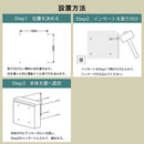 壁掛けポスト ポスト 郵便受け 壁掛けポスト ダイヤル式 メールボックス A4 レターパック メール便対応 大きめ 大容量 家庭用 盗難 防止 錆びにくい 玄関 壁付け ぼん家具