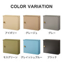 壁掛けポスト ポスト 郵便受け 壁掛けポスト ダイヤル式 メールボックス A4 レターパック メール便対応 大きめ 大容量 家庭用 盗難 防止 錆びにくい 玄関 壁付け ぼん家具