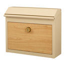 壁掛けポスト ポスト 郵便受け 壁掛けポスト ダイヤル式 メールボックス 木目 レターパック メール便対応 大きめ 大容量 家庭用 盗難 防止 錆びにくい 玄関 壁付け ぼん家具