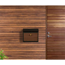壁掛けポスト ポスト 郵便受け 壁掛けポスト ダイヤル式 メールボックス 木目 レターパック メール便対応 大きめ 大容量 家庭用 盗難 防止 錆びにくい 玄関 壁付け ぼん家具