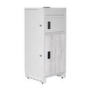 メールBOX付き宅配ボックス 木目 ポスト一体型