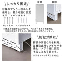 メールBOX付き宅配ボックス 木目 ポスト一体型