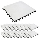 ジョイント遮熱パネル〔18枚セット〕 ジョイントマット タイル 屋外 ジョイント 遮熱ジョイントパネル マット 冷感 遮熱 暑さ対策 熱中症対策 DIY 簡単設置 防水 18枚 30cm角 おしゃれ ぼん家具