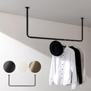 ハンギングバー U型 高さ45×幅100cm ハンガーバー U型 コの字 スチール製 ハンキング 洋服掛け 収納 天井 吊り下げ 室内干し ぼん家具