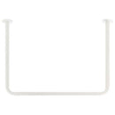 ハンギングバー U型 高さ45×幅60cm ハンガーバー U型 コの字 スチール製 ハンキング 洋服掛け 収納 天井 吊り下げ 室内干し ぼん家具