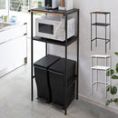 ゴミ箱上ラック キッチンラック ゴミ箱上ラック おしゃれ キッチン 収納 台所 ラック レンジ台 キッチン家電 スリム ゴミ箱上 省スペース TOWER 山崎実業 山崎実業