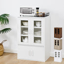 ロータイプ食器棚