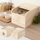 桐製米びつ〔5kg〕 米びつ 5kg おしゃれ ライスストッカー ライスボックス 米櫃 桐 お米入れ 軽量 木製 お米 収納 防虫 害虫 虫除け 保存容器 ストッカー 米入れ 保存 ぼん家具