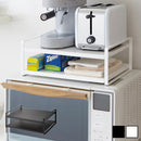 レンジ上ラック TOWER 山崎実業 レンジ上ラックタワー キッチンラック レンジ上置きラック キッチン 収納 ラック 台所用品 棚 レンジラック おしゃれ トースター 山崎実業