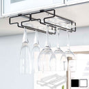 戸棚下ワイングラスハンガー〔ダブル〕 TOWER ワイングラスハンガー 戸棚下ラック ワイングラス 収納 台所 便利グッズ キッチン 吊り下げラック おしゃれ 山崎実業