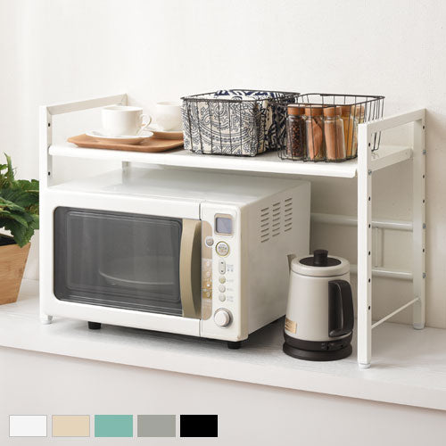 ♡ カウンター上収納ラック 幅80cm オーク [5116] カウンター上収納ラック 幅80cm オーク [5116] キッチン収納